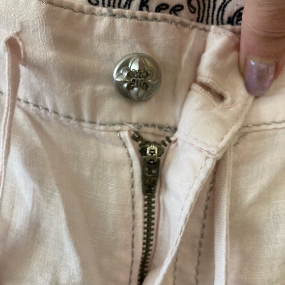 Miss Me Linen Cargo Trouser/Wide Leg - Picture 6 of 13